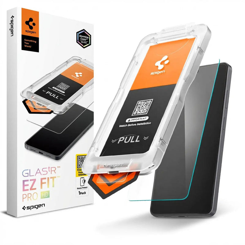 Spigen GLAS.tR EZ Fit Pro HD Klar skærmbeskytter Samsung 1 stk
