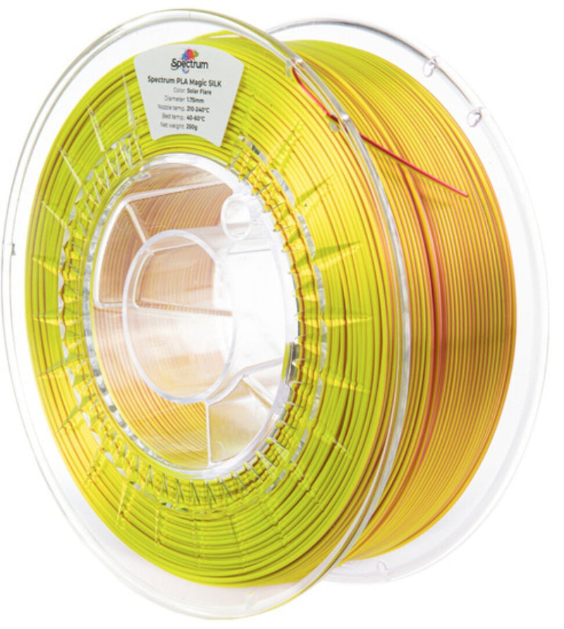 Spectrum Filaments 81410 3D print materiale Polymælkesyre (PLA), Silke Flerfarvet 1 kg