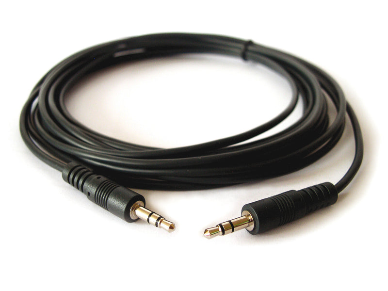Kramer Electronics C-A35M/A35M-35 lydkabel 10,7 m 3.5mm Sort