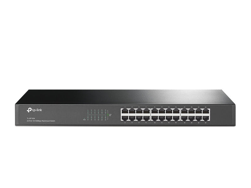 TP-Link TL-SF1024 netværksswitch Ikke administreret Fast Ethernet (10/100) Sort