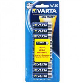 Varta High Energy AA, 10 pcs Engangsbatteri Alkaline