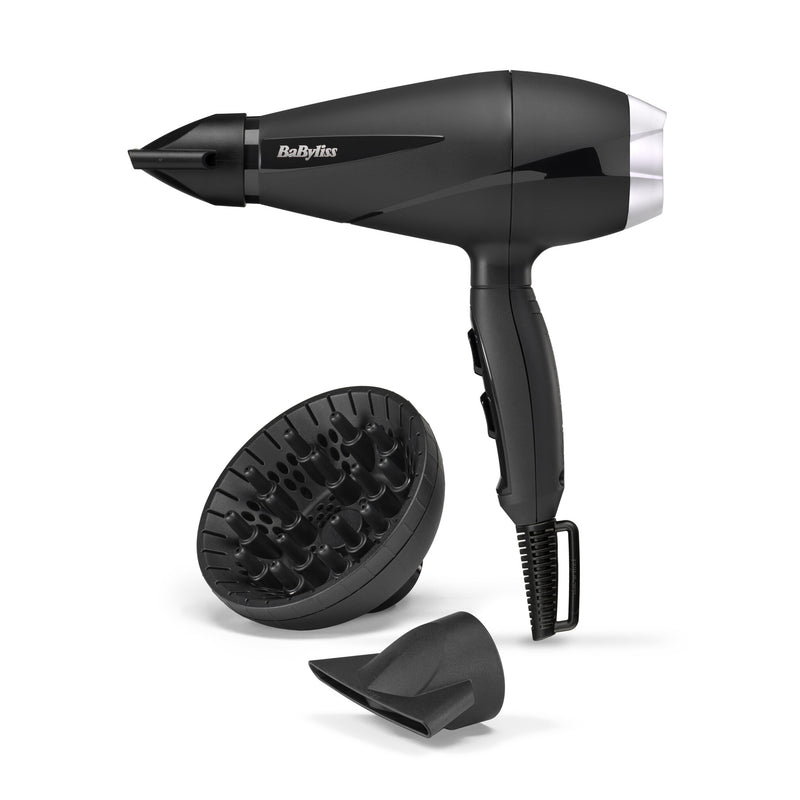 BaByliss 6710DE hårtørrer 2100 W Sort