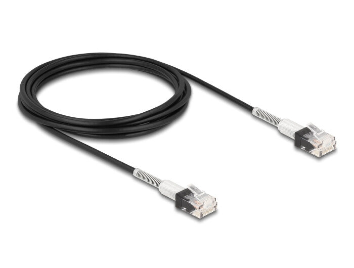 DeLOCK 80391 netværkskabel Sort 3 m Cat6a U/UTP (UTP)