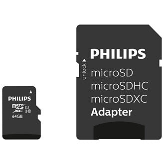 Philips FM64MP45B/00 hukommelseskort 64 GB MicroSDXC UHS-I Klasse 10