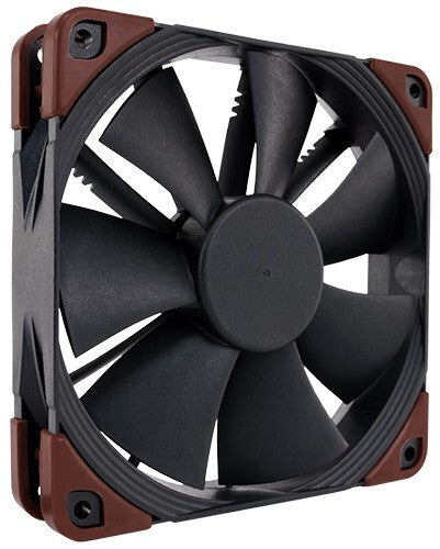 Noctua NF-F12 industrialPPC-2000 PWM Computerkabinet Ventilator 12 cm Sort, Brun