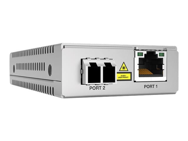Allied Telesis AT-MMC2000LX/LC-TAA-60 netværksomformer til medie 1000 Mbit/s 1310 nm Enkeltilstand Grå