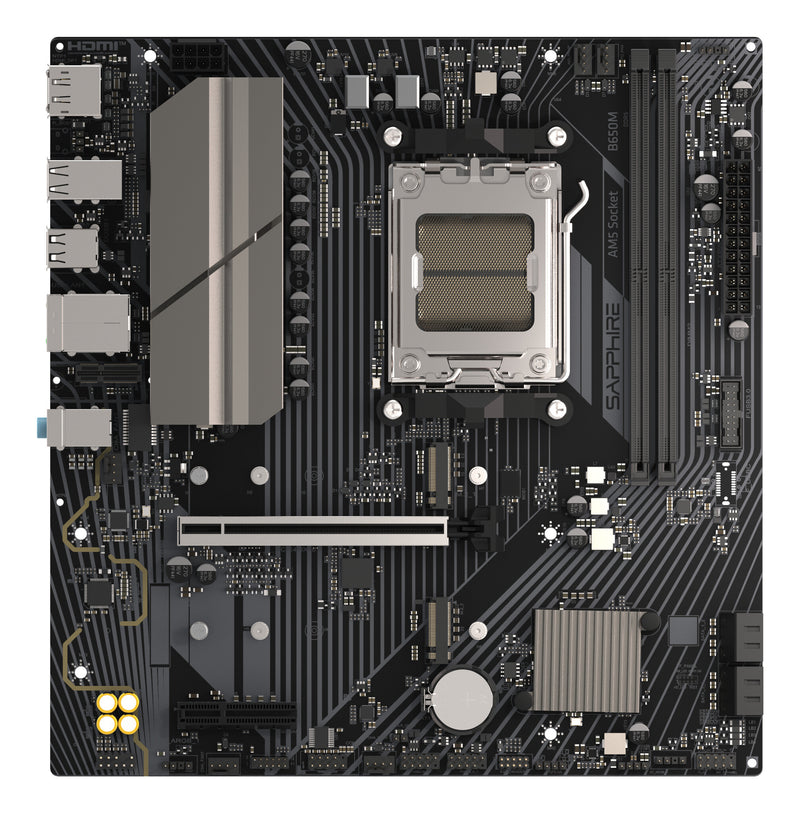 Sapphire B650M-E AMD B650 Sokkel AM5 micro ATX