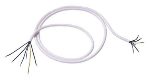 Bachmann H05VV-F 5G 2.5mm2 Hvid 1,5 m