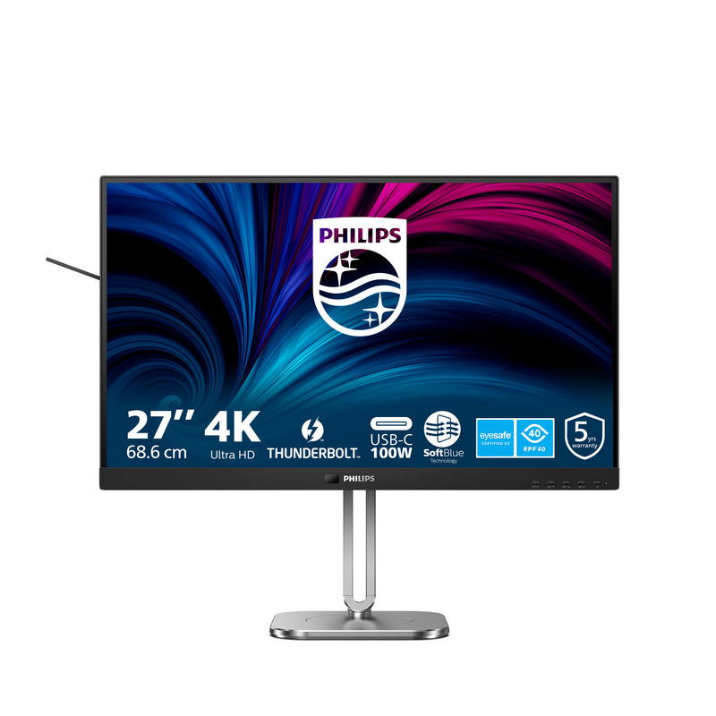 Philips 6000 series 27B2U6903/00 computerskærm 68,6 cm (27") 3840 x 2160 pixel 4K Ultra HD LED Anthracit