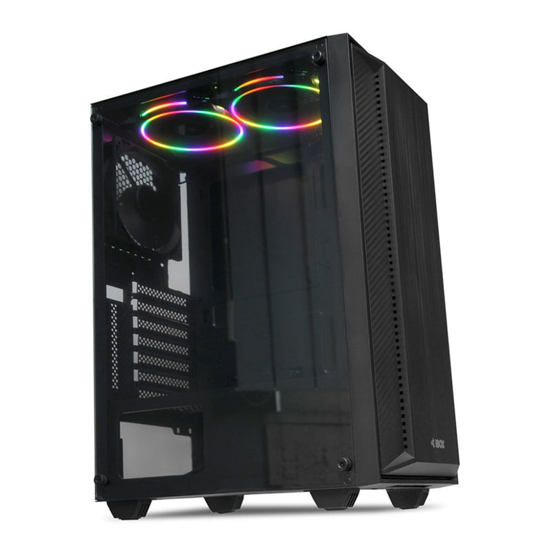 iBox CETUS 906 Midi Tower Sort