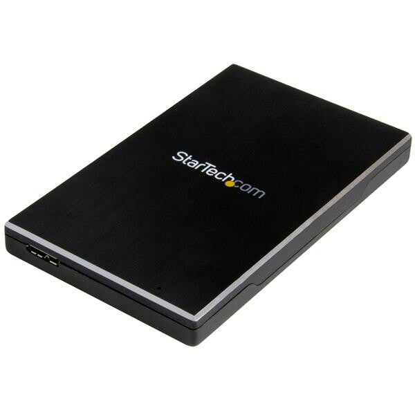 StarTech.com S251BMU313 drevkabinet HDD/SSD kabinet Sort 2.5"