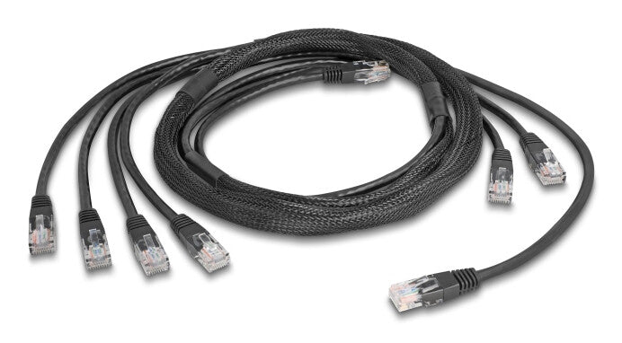 DeLOCK 90121 netværkskabel Sort 5 m Cat5e U/UTP (UTP)