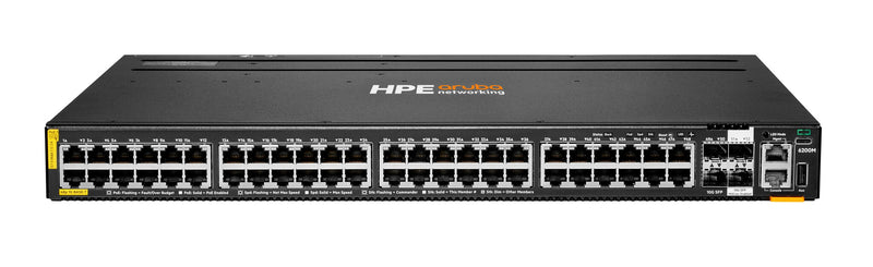 HPE Aruba Networking CX 6200M 48G Class4 PoE 4SFP+ Switch Administreret L3 Gigabit Ethernet (10/100/1000) Strøm over Ethernet (PoE)