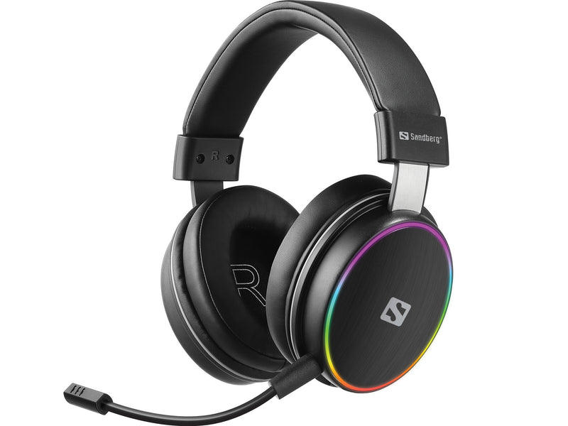 Sandberg 126-42 hovedtelefoner/headset Kabel & trådløs Spil Bluetooth Sort