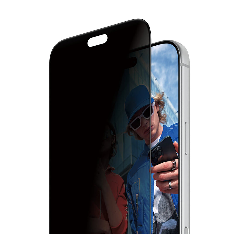 PanzerGlass ® 2-Way Privacy Skærmbeskyttelse iPhone 18 Pro Max | Ultra-Wide Fit m. FASTFIT IN-A-BOX