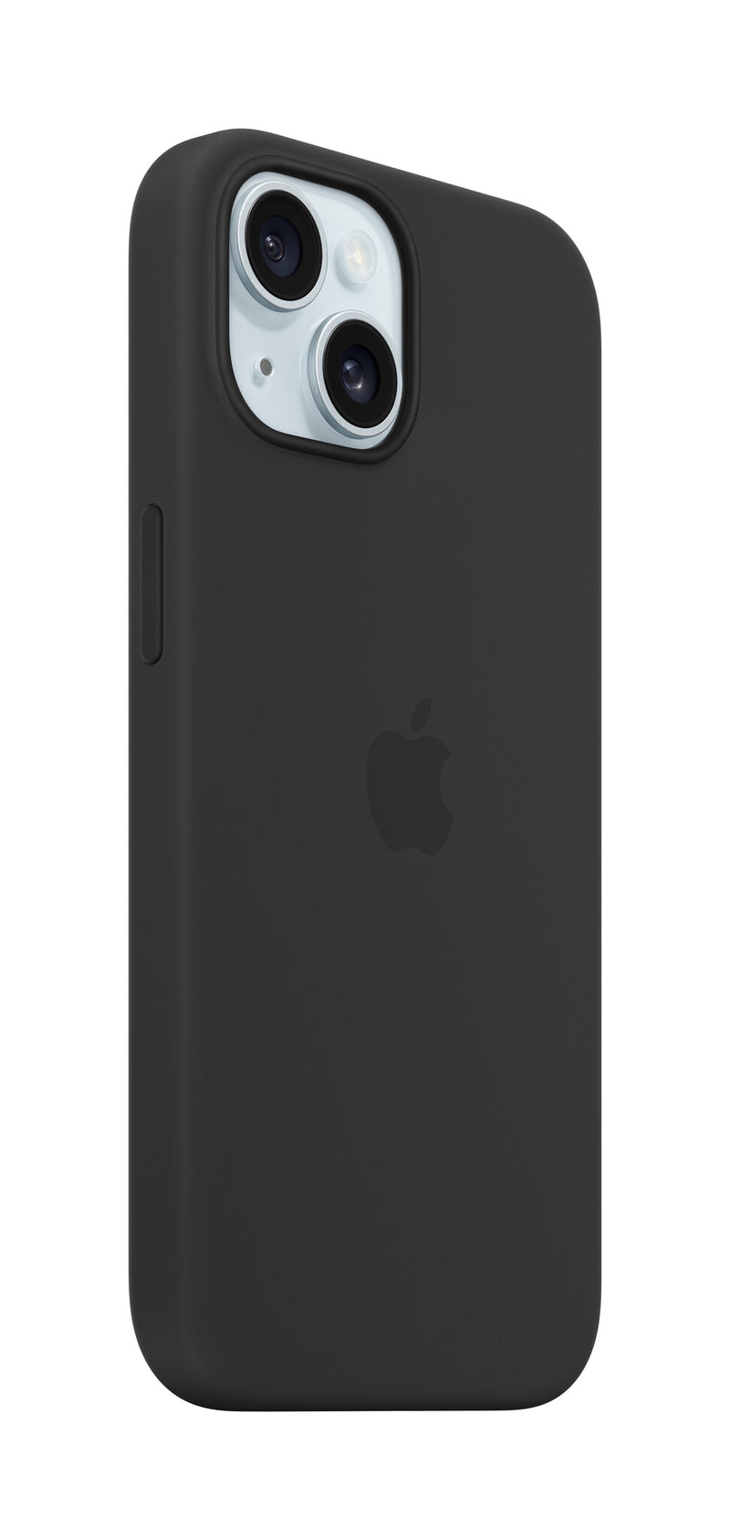 Apple Silikone-etui med MagSafe til iPhone 15 – sort