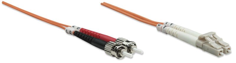 Intellinet 1.0m LC-ST M/M InfiniBand og fiberoptisk kabel 1 m Orange