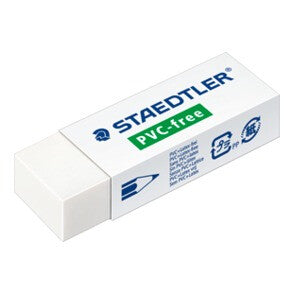 Staedtler 525 B viskelæder Hvid