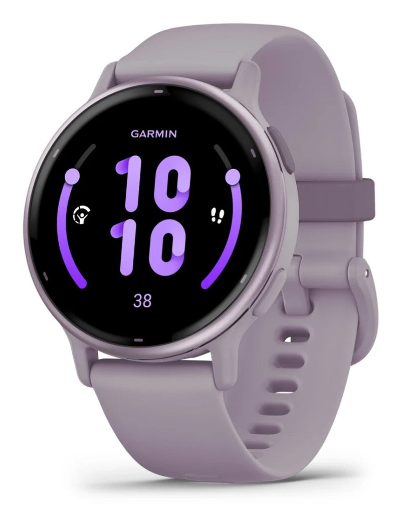 Garmin Vivoactive 5 3,05 cm (1.2") AMOLED Digital 390 x 390 pixel Berøringsskærm Violet Wi-Fi GPS (satellit)