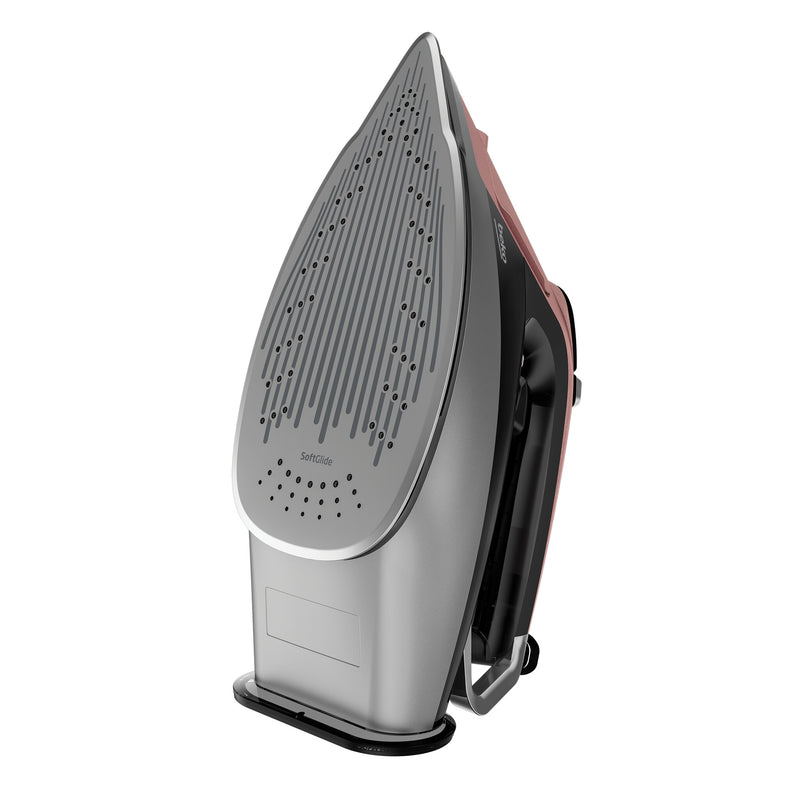 Beko SIM8130P strygejern Dampstrygejern SoftGlide 3000 W Lyserød, Hvid