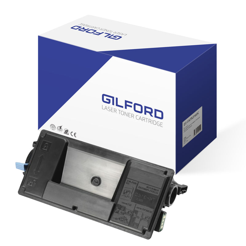 Gilford DT-FKTK3160C tonerpatron Kompatibel Sort