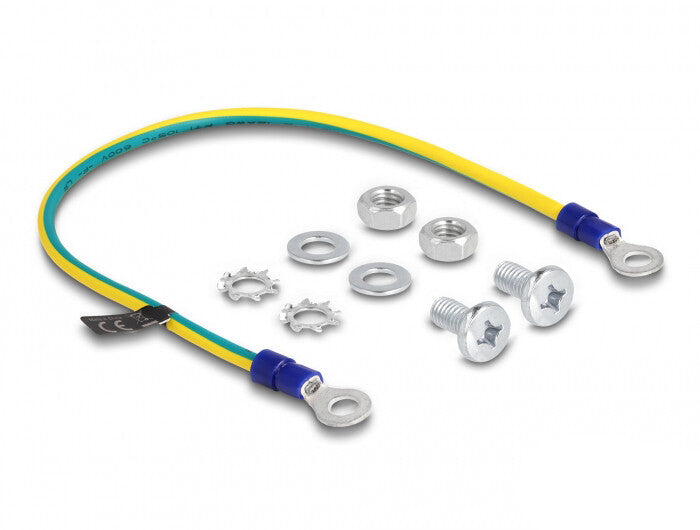 DeLOCK 66866 hardware med jordforbindelse Blå, Gul