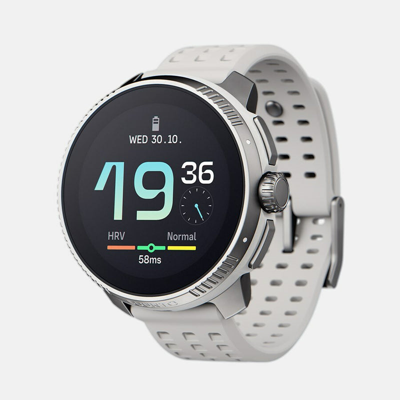 Suunto Race 3,63 cm (1.43") AMOLED 49 mm Digital 466 x 466 pixel Berøringsskærm Hvid GPS (satellit)