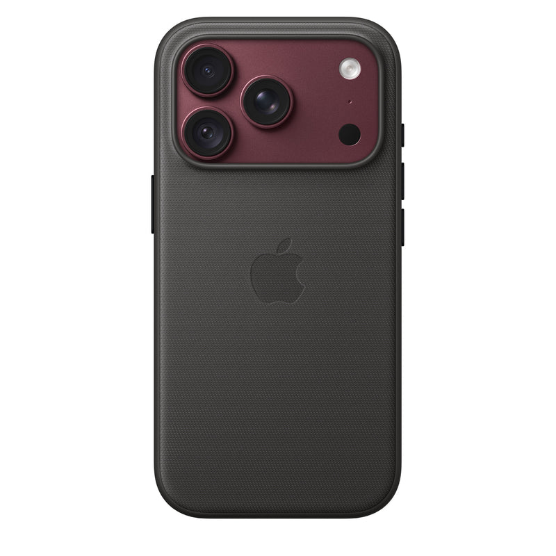 Apple TechWoven-etui med MagSafe til iPhone 18 Pro – sort
