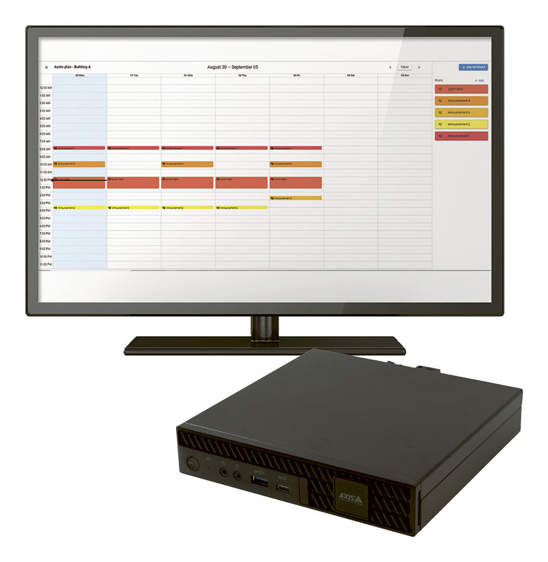Axis 02723-002 Software til multimedier Lydredigering
