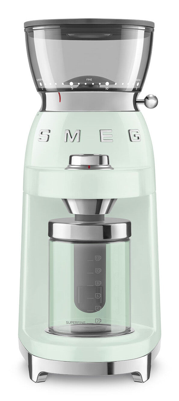 Smeg 50's Style Kaffekværn CGF03PGEU Pastelgrøn