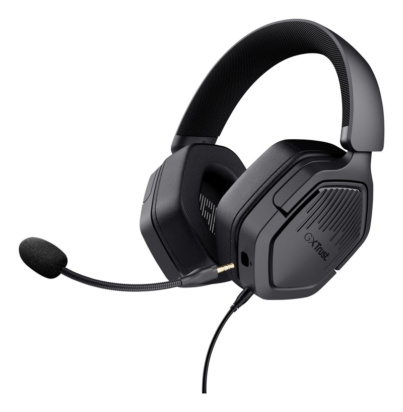 Trust GXT492 Carus Headset Ledningsført Spil Sort
