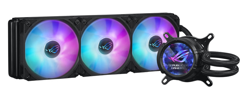 ASUS ROG STRIX LC III 360 ARGB Processor Alt-i-en væskekøler 12 cm Sort
