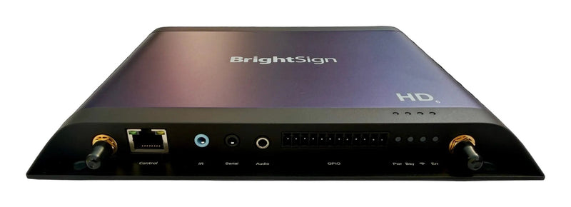 BrightSign HD226 digital medieafspiller Sort 4K Ultra HD Wi-Fi