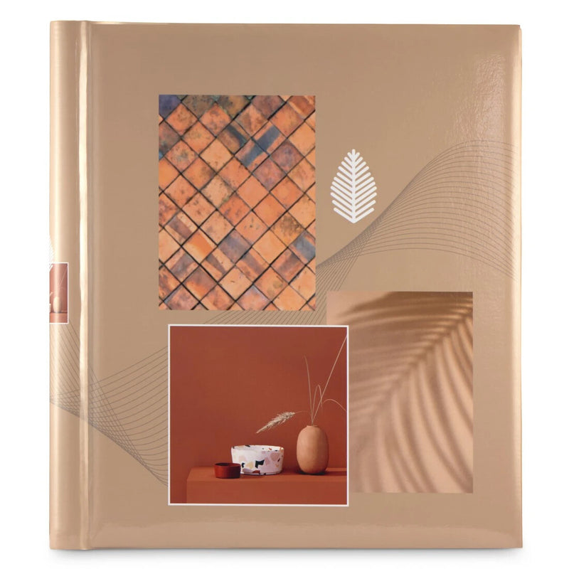 Hama Singo II fotoalbum og arkbeskyttelse Brun 40 ark 10 x 15 Spiral indbinding