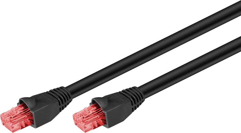 Goobay 55434 netværkskabel Sort 20 m Cat6 U/UTP (UTP)