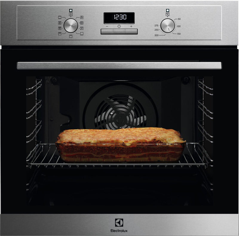 Electrolux EOF3H40X 2790 W Sort, Rustfrit stål