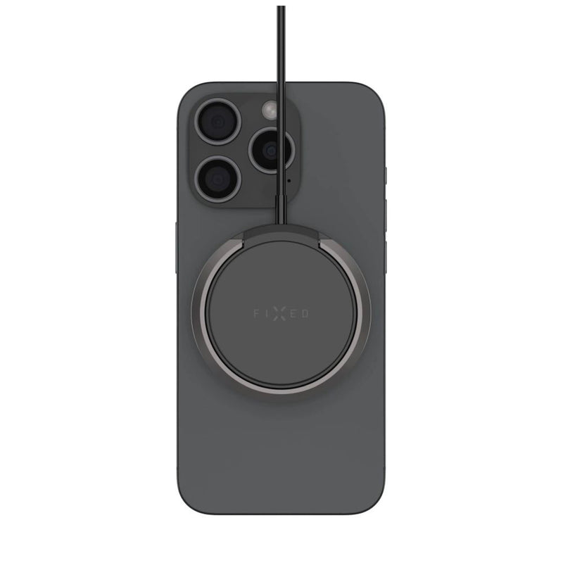 FIXED FIXMPAD2-BK oplader til mobil enhed Smartphone Sort USB Trådløs opladning Hurtig opladning Indendørs