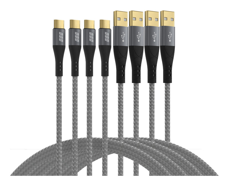 EFB Elektronik USB-AC-00005 USB-kabel USB 2.0 USB A USB C 0,48 Gbit/sek. 60 W Sort, Grå