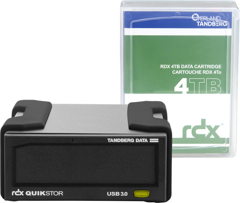 Tandberg Data 8866-RDX Backup-lagringsenhed Lagringsdrev RDX-patron 4 TB