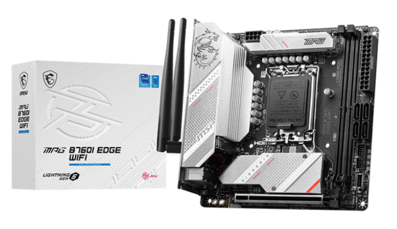 MSI MPG B760I EDGE WIFI bundkort Intel B760 LGA 1700 mini ITX