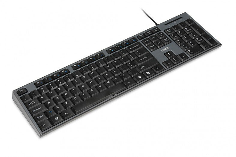 iBox IKMS606 tastatur Mus inkluderet Hjem USB QWERTY UK engelsk Sort