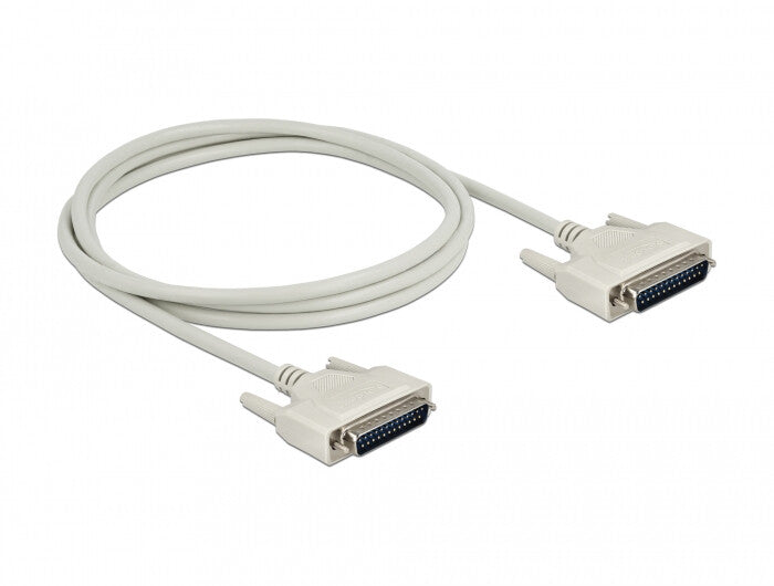 DeLOCK 84231 serielkabel Beige 2 m D-Sub 25 Pin
