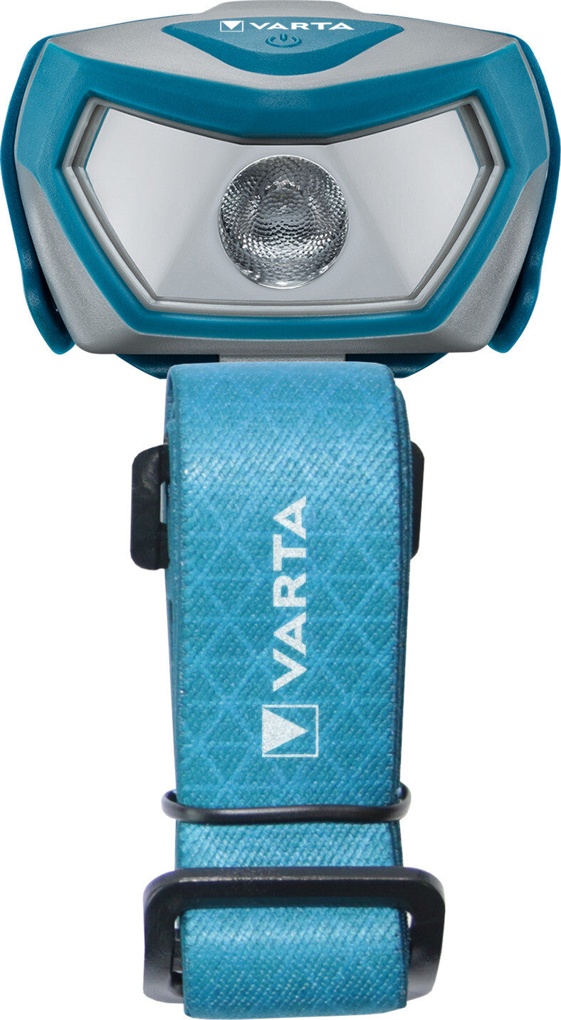 Varta 16650 101 421 lommelygte Turkisfarve Hovedbånd lommelygte LED