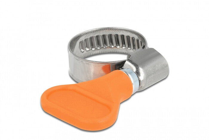 DeLOCK 19512 slangeklemme Orange Slangeklemme med sommerfuglvrider