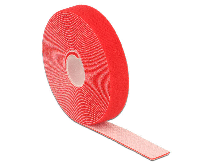 DeLOCK 18723 velcro lynlås Rød 1 stk
