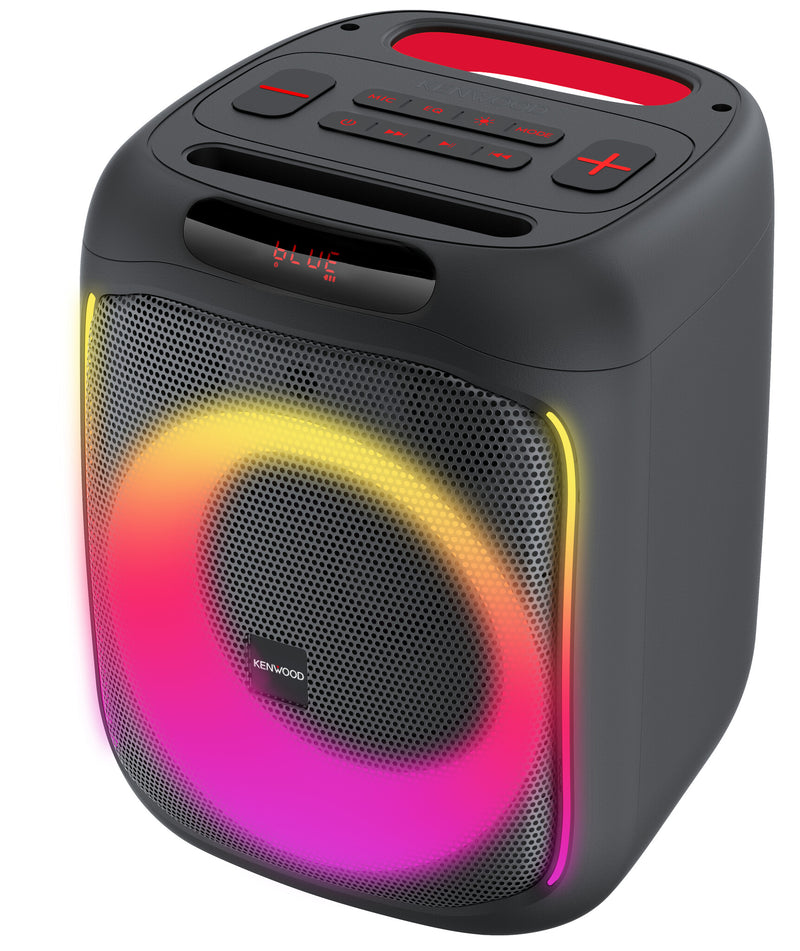 Kenwood AS-P200BT Bærbare højttalere og festhøjttalere Festtaler Sort 50 W