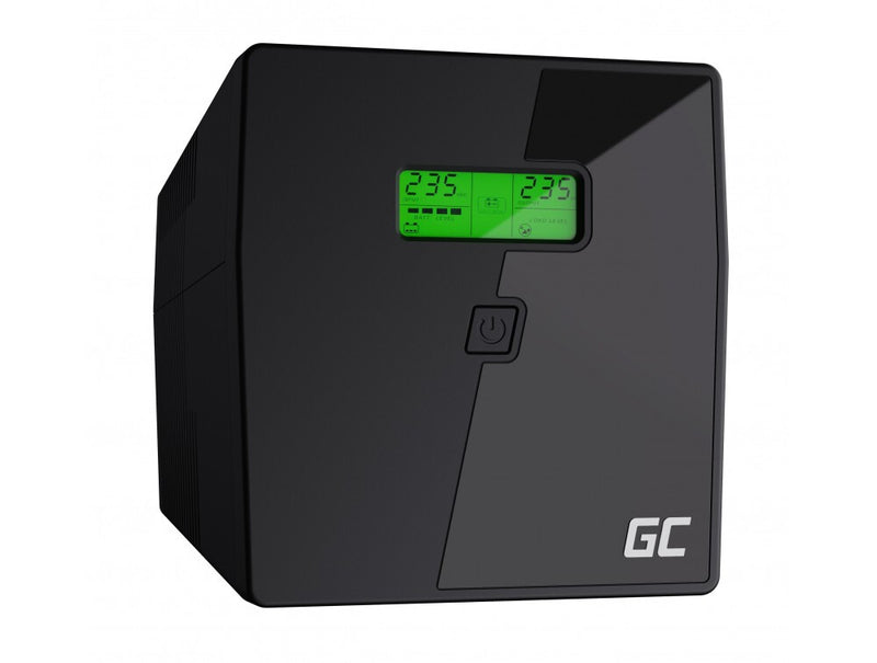 Green Cell UPS03 UPS-enhed Interaktivt indgangsstik 1,999 kVA 600 W 4 AC stikkontakt(er)