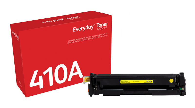 Everyday™ Gul Toner by Xerox compatible with HP 410A (CF412A), Standard kapacitet
