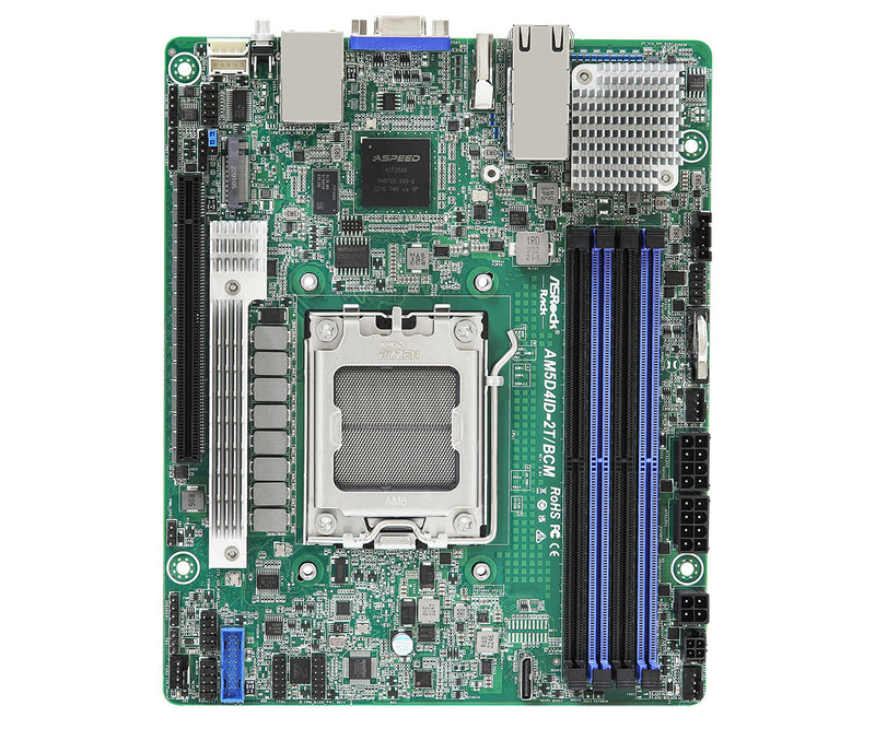 Asrock AM5D4ID-2T/BCM bundkort KNOLL3 X300 Sokkel AM5 mini ITX