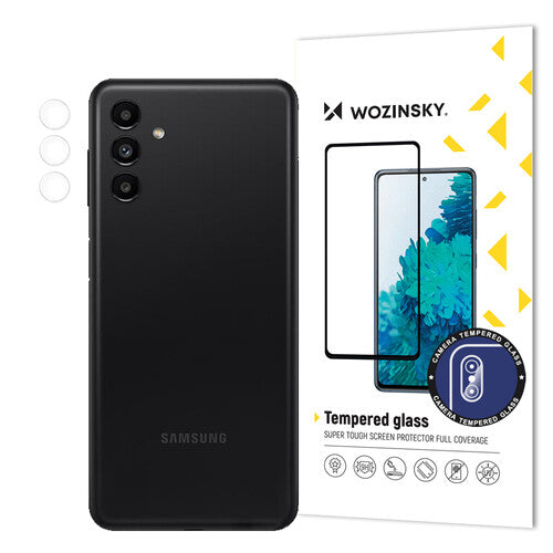 Wozinsky 9145576240441 Skærm og -bagsidebeskytter til mobiltelefon Beskyttelse af kameralinsen Samsung 1 stk